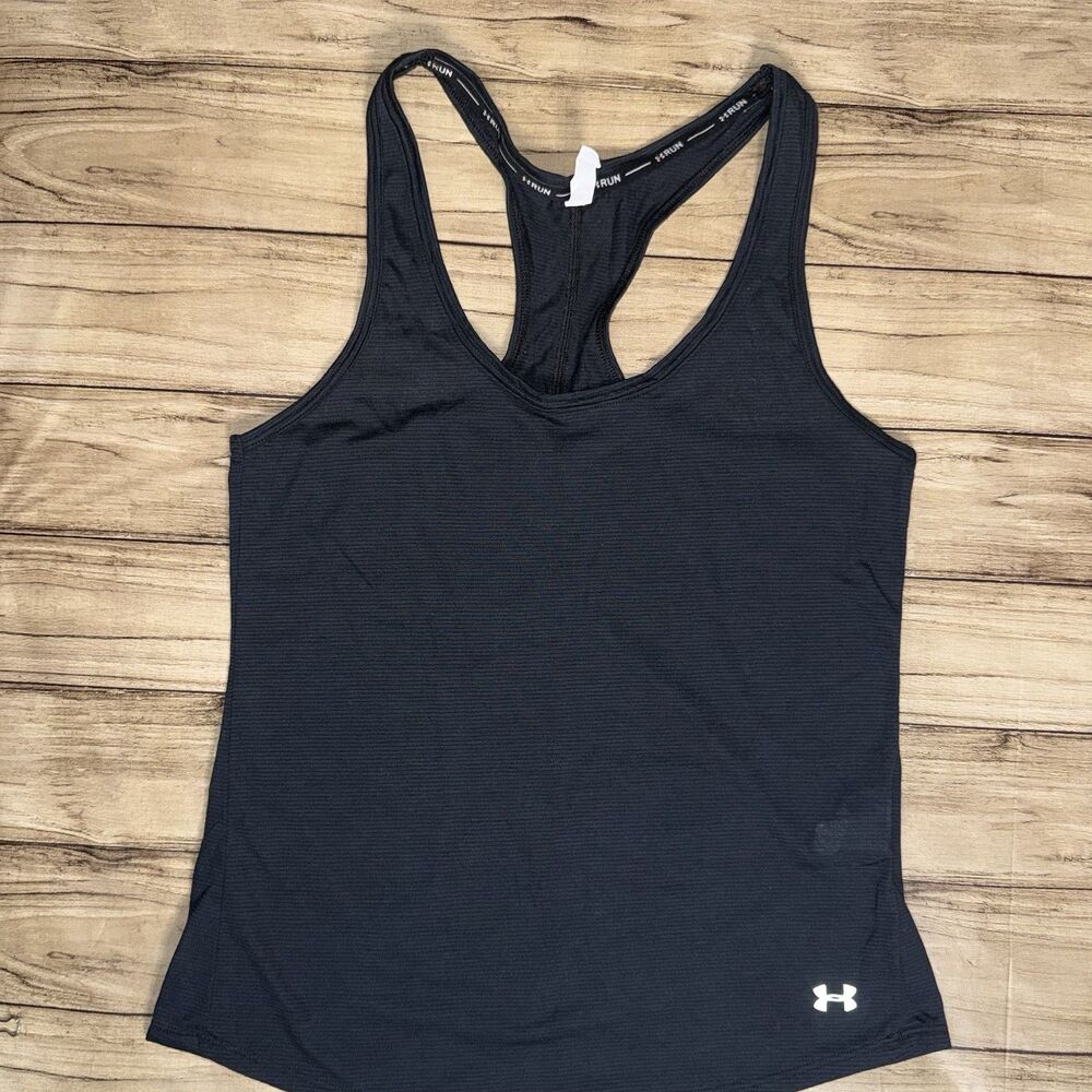 Women’s Under Armour Run Small Black Tank Top